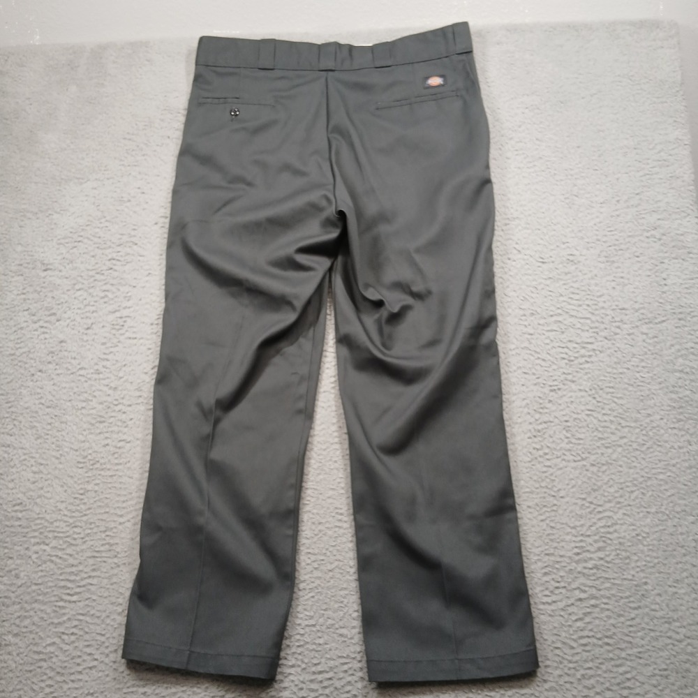 Dickies Men's 38x29 Gray Work Pants Original Fit 874 Style - Picture 3 of 9